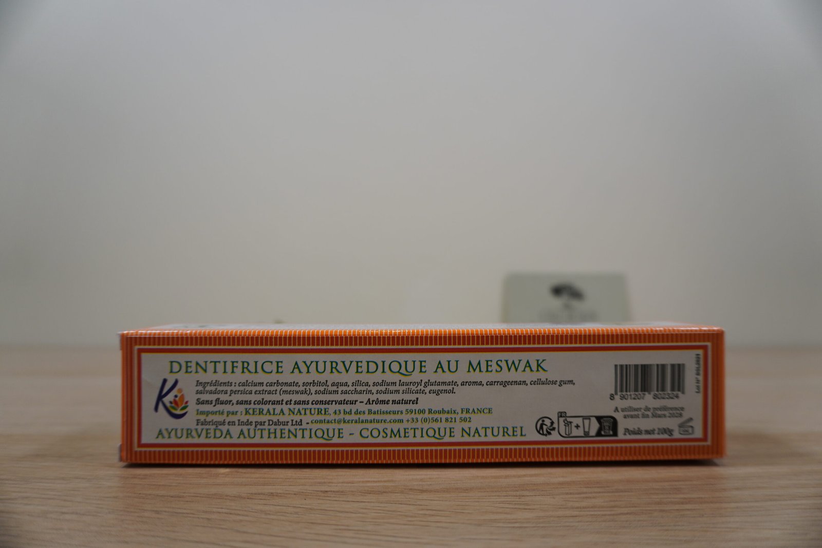 Dentifrice Meswak Ayurvédique – Sans fluor | Kerala Ayurveda – Image 2