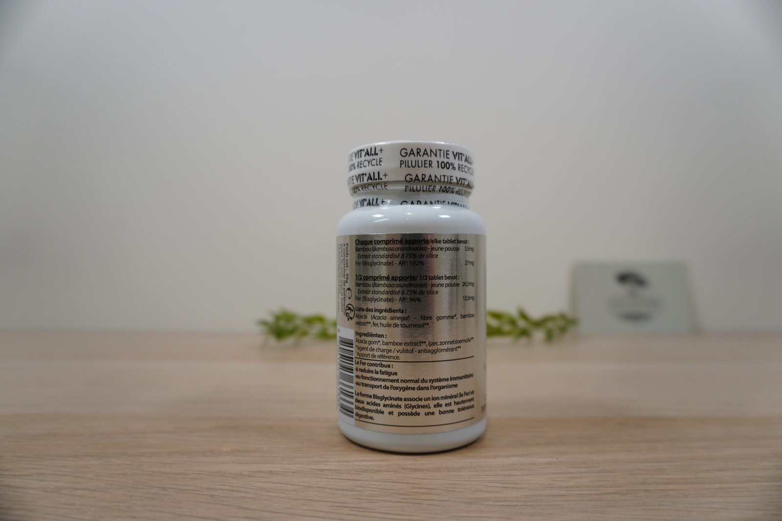 Fer Bisglycinate – Haute assimilation & tolérance | Vit’All+ – Image 2