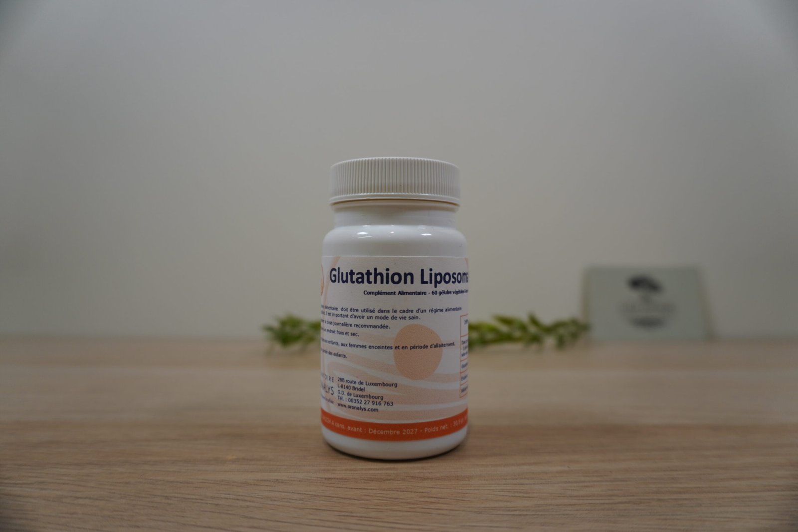 Oronalys - Glutathion Reduit Liposomal