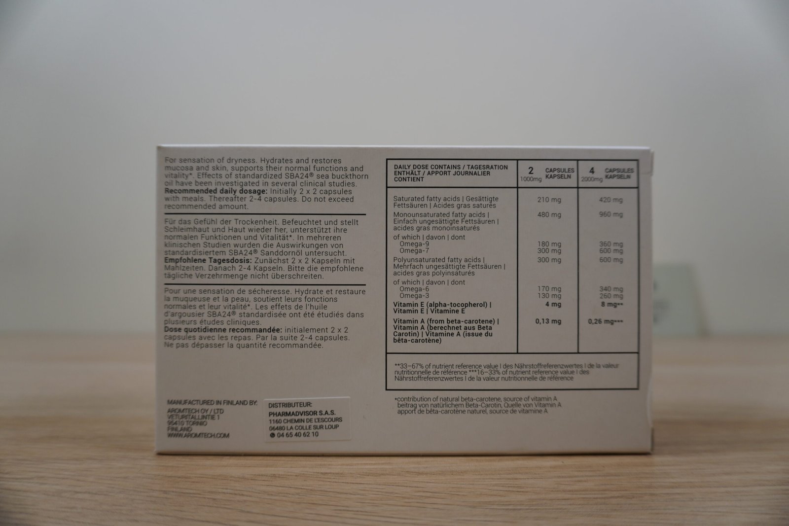 Moisture Hydratation Omega 7 – Hydratation muqueuses & peau | Membrasin – Image 2