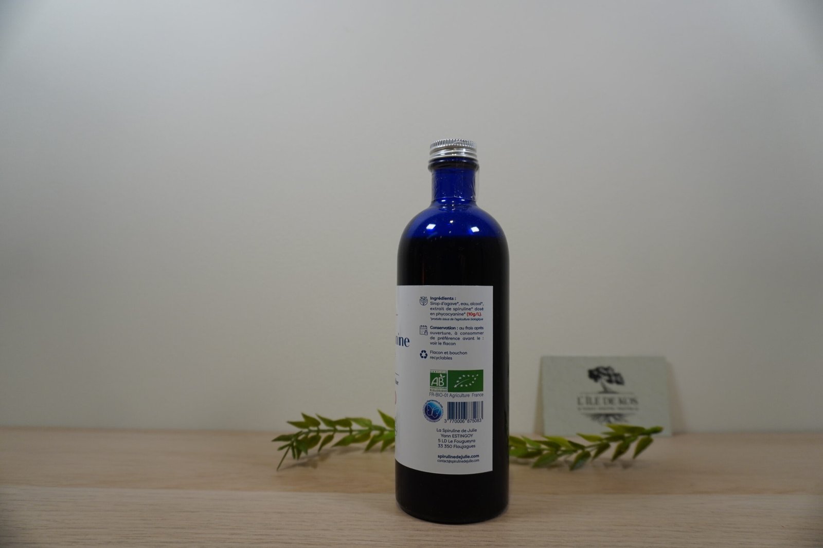 Phycocyanine Liquide 10 g/L 200 ml | La Spiruline De Julie – Image 3