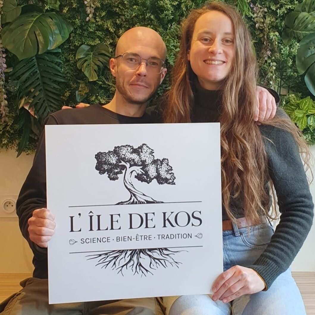 Nicolas et Muriel, fondateurs du centre bien-être naturel l'Ile de Kos à Bordeaux
