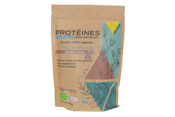 Vit’All+ Proteines Vegetales Bio saveur cacao