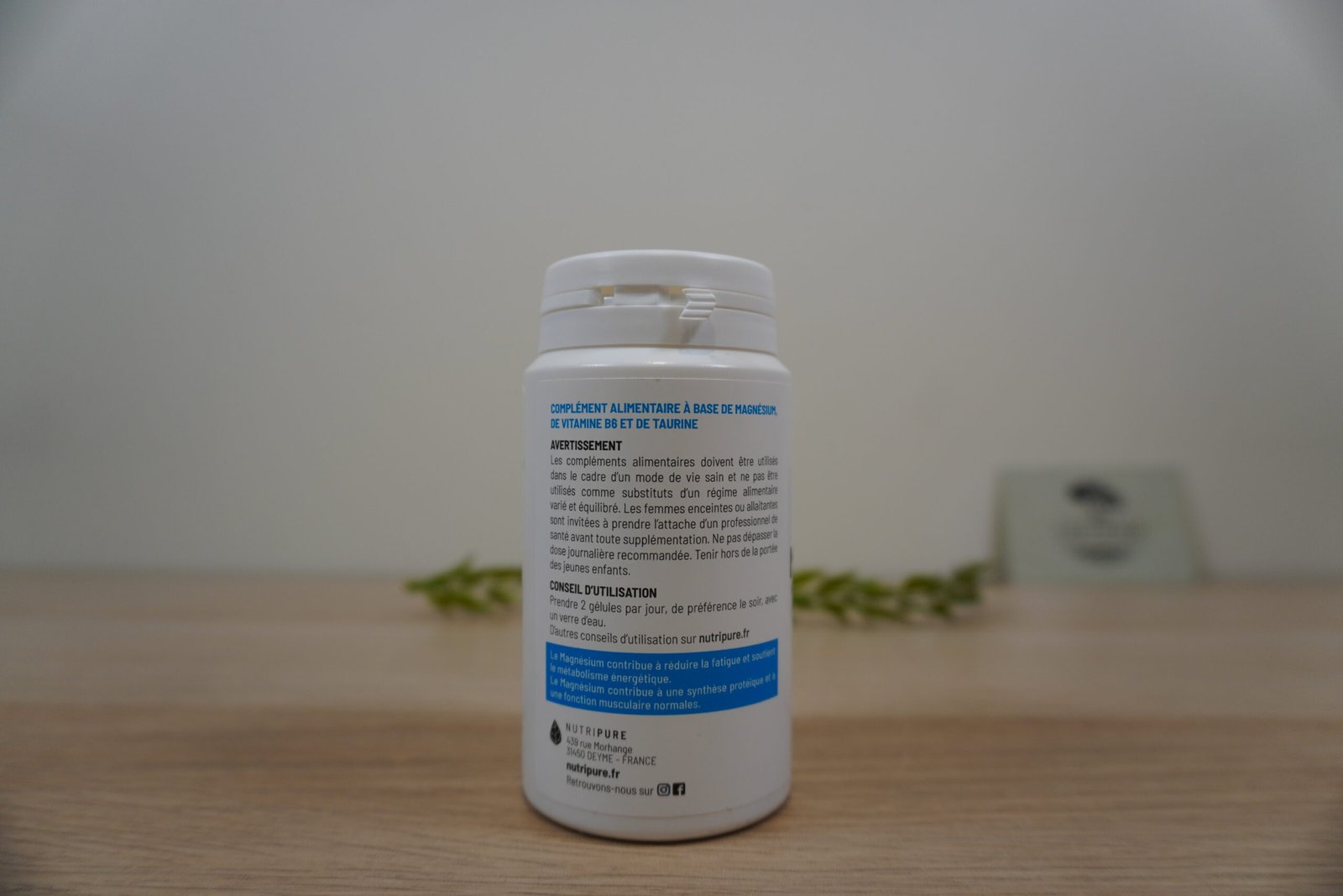 Nutripure - Magnesium Taurine B6 – Image 3