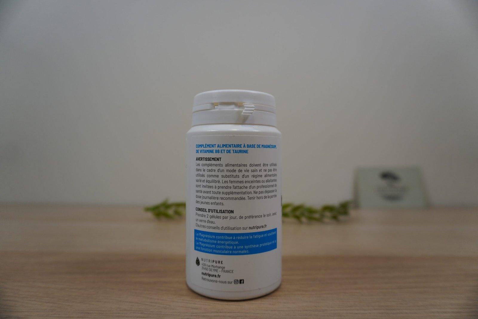Nutripure - Magnesium Taurine B6 – Image 2
