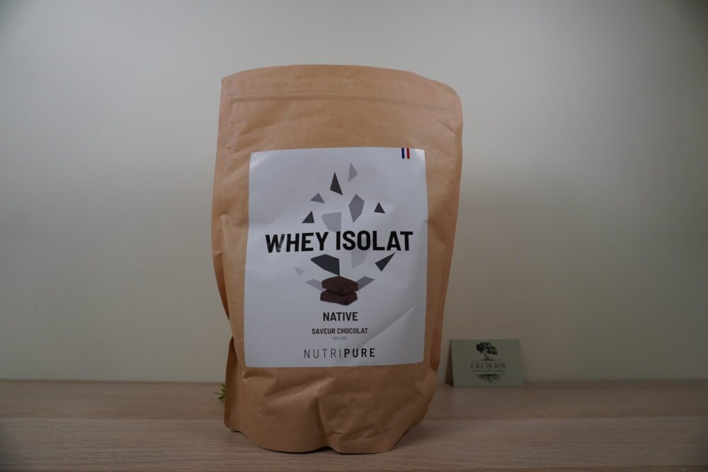 Whey native isolate chocolat